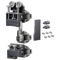 HETTICH 9339350 WingLine L new do 25 kg, sada bez pružiny, antracit, pravá