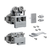 HETTICH 9339382 WingLine L new do 12 kg,sada s pružinou,šedá,levá,s vedením