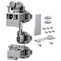 HETTICH 9339344 WingLine L new do 25 kg, sada s pružinou, šedá, pravá