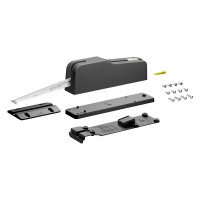 HETTICH 9339587 WingLine L new sada Pull to move Silent, těžké dveře, antracit