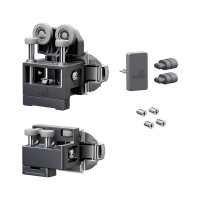 HETTICH 9339381 WingLine L new do 12 kg,sada bez pružiny,antraci,pravá,s vedením