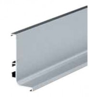 TULIP Gola II dvířkový J profil 2900 eloxovaný hliník