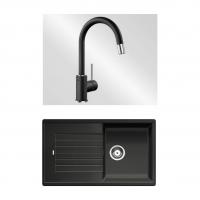 BLANCO Set 10-D 25 520511+521455 Zia 5 S antracit + Mida-S antracit