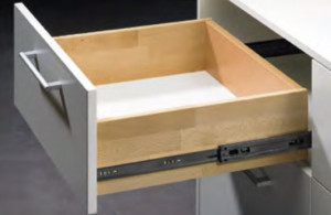 HETTICH 9221526 kuličkový plnovýsuv KA 5632 400mm/30kg SiSy EB12,7 černý