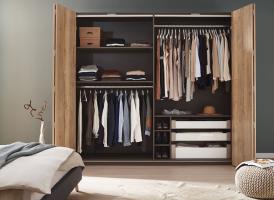 K-HETTICH WingLine L,těžké dveře,s dolním vedením,6 závěsů P,pravý,šedý