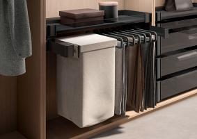 KES Conero, výsuvný set bez příslušenství, 475/660-720mm, černý