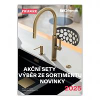 FRANKE brožura Akční sety, výběr ze sortimentu, novinky 2025