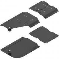 BLUM 802V760B.L3 Revego Duo spojovací kování pro kapsu, nástavec, 15-17mm,levá