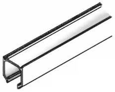 SISCO 120GF lišta horní alu 6000mm