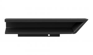 MARELLA DESIGN Narážecí úchytový profil Florida 380 pravá černá matná