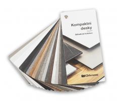 DÉMOS vzorník kompaktní desky 2023-2024 - vějíř