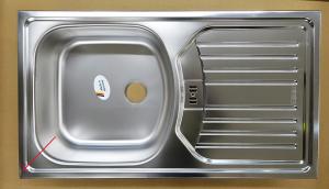 FRANKE Dřez ETN 614 Nova 6/4 780x435mm nerez - POŠKOZENÉ