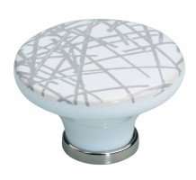 Marella Design knop Bosa porcelán bílý