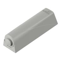 HETTICH 9375900 pístek PTO s čočkou, krátký, s adaptérem, šedá