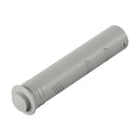 HETTICH 9375908 pístek PTO s čočkou, krátký, k zavrtání, šedá