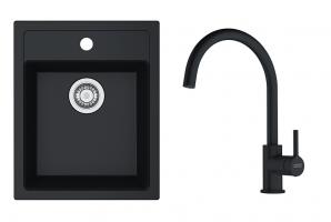 FRANKE Set T121Č SID 610-40 černá + FC 6018.901