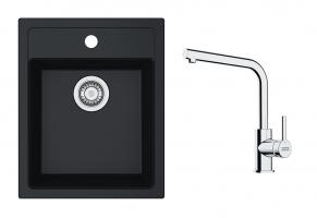 FRANKE Set T113Č SID 610-40 černá + FS 3230.031