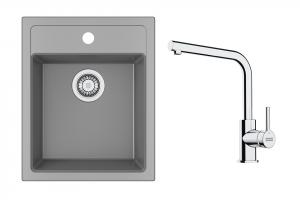 FRANKE Set T113Š SID 610-40 šedá + FS 3230.031