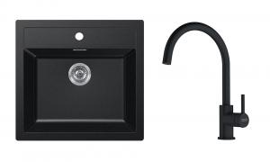 FRANKE Set T122Č SID 610 černá + FC 6018.901