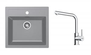 FRANKE Set T114Š SID 610 šedá + FS 3230.031