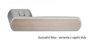 TWIN Klika Allegra 1618 FAST LOCK/XR, levá klika (nerezová výplň)