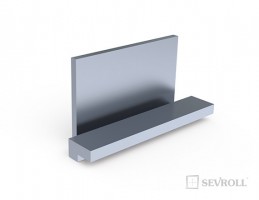 SEVROLL 20298 Pax záslepka profilu (4 ks) stříbrná