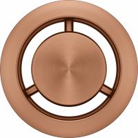 FRANKE Příslušenství 133.0722.549 krytka kulatého přepadu celonerez měď