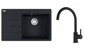 FRANKE Set G271MČ CNG 611-78 TL/7 černá matná + FC 6018.901