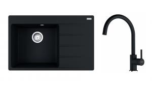 FRANKE Set G272O CNG 611-78 TL/2 onyx + FC 6018.071