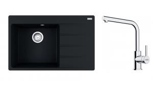 FRANKE Set G251O CNG 611-78 TL/2 onyx + FS 3230.031