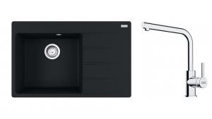 FRANKE Set G251MČ CNG 611-78 TL/2 černá matná + FS 3230.031