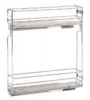 VIBO dvojkoš boční s HPL 150mm s tlumením levý