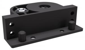 IF stavěcí noha s kolečkem KEY-F s piny levá