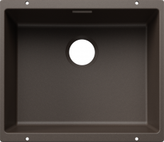 BLANCO 527800 Dřez Subline 500-U bez odtokové sady Silgranit kávová