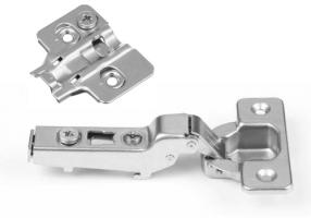 K-StrongHinges S5 závěs klip polonaložený bez tlumení 110°, podložka vrut exc.