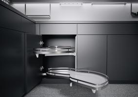 K-KES LeMans II, police a uchycení, Arena Style, bílá/chrom, P, 600/720-900