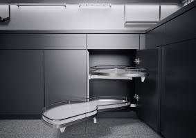 K-KES LeMans II, police a uchycení, Arena Classic, bílá/chrom, L, 500/600-750