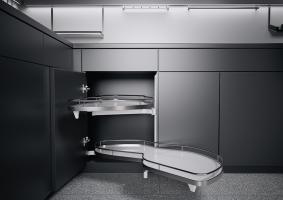 K-KES LeMans II, police a uchycení, Arena Classic, bílá/chrom, P, 450/720-900