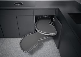 K-KES LeMans II, police a uchycení, Arena Classic, šedá/stříbrná, L, 600/600-750