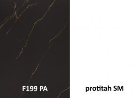 Zástěna F199 PA/protitah SM 4100/640/9,2