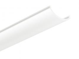 StrongLumio krycí lišta k LED profilům Angular naklapávací, 3030mm mléčná