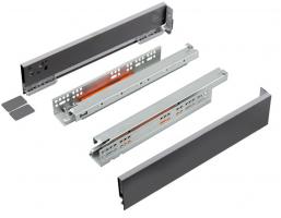 K-StrongMax 18 zásuvka H89/350mm push, šedá