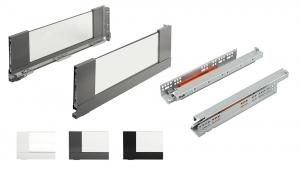 K-StrongMax 16 zásuvka H185/500mm bok sklo push, černá