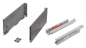 K-StrongMax 16 zásuvka H249/550mm push, šedá