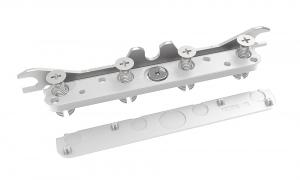 KES 272444 FREEslim Flap čelní příchyt, hmoždinka, bílá