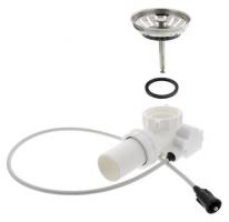 BLANCO 118979+119293 Příslušenství SET exc.ovládání výpusti+otoč. knoflík nerez