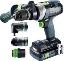 FESTOOL 577622 Aku příklepový vrtací šroubovák TPC 18/4 5,0/4,0 I-Set/XL QUADRIV