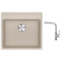 FRANKE Set G298SA MRG 610-52 RTL sahara + FC 6986 celonerez
