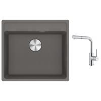 FRANKE Set G298ŠK MRG 610-52 RTL šedý kámen + FC 6986 celonerez