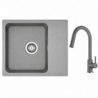FRANKE Set T126Š OID 611-62 šedá + FC 6051 šedý kámen